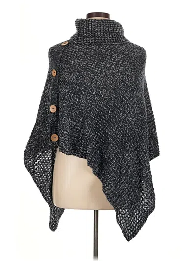 Pre-owned Zadig & Voltaire Poncho In Blue