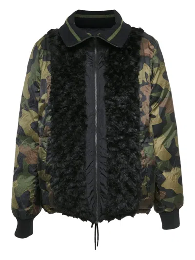 Pre-owned Zadig & Voltaire  Camouflage-pattern Jacket In Black