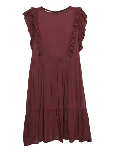 Pre-owned Zadig & Voltaire  Ruffled-sleeve Tiered Dress