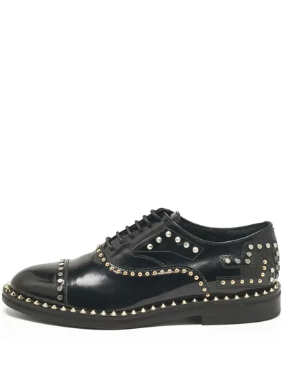 Pre-owned Zadig & Voltaire  Studded Leather Oxford Shoes