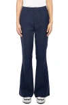 Zadig & Voltaire Prevy Tailleur Flare Leg Pants In Black