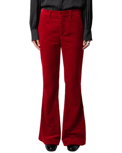ZADIG & VOLTAIRE ZADIG & VOLTAIRE PREVY VELVET PANT