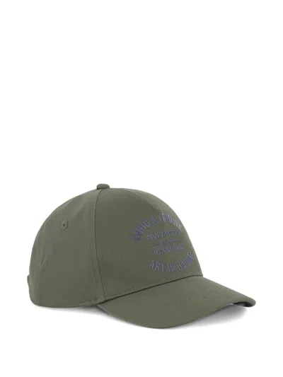 Zadig & Voltaire Kids' Printed Baseball Cap In Green