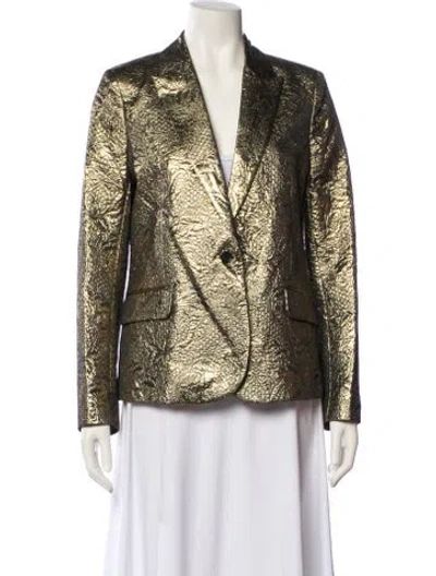 Pre-owned Zadig & Voltaire Printed Blazer