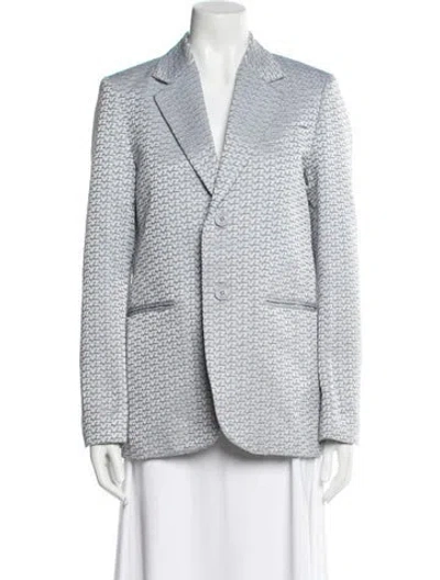 Pre-owned Zadig & Voltaire Printed Blazer In Black