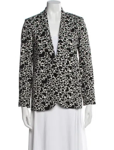 Pre-owned Zadig & Voltaire Printed Blazer In Multi