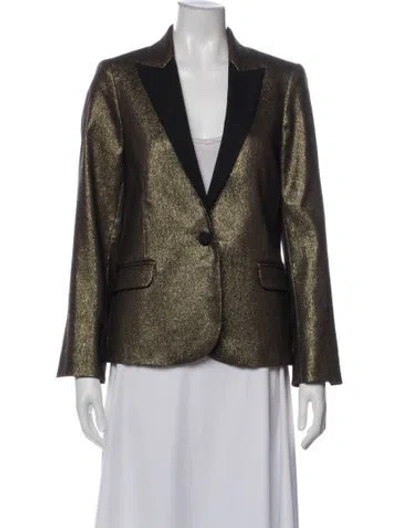 Pre-owned Zadig & Voltaire Printed Blazer W/ Tags