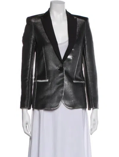 Pre-owned Zadig & Voltaire Printed Blazer W/ Tags In Multi