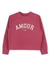 Zadig & Voltaire Printed-motif Sweatshirt In 粉色