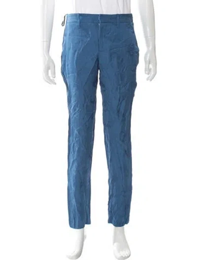 Pre-owned Zadig & Voltaire Printed Pants In Blue