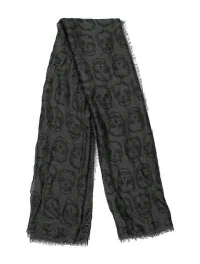 Pre-owned Zadig & Voltaire Printed Scarf In Green