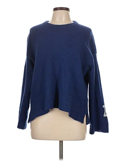 Pre-owned Zadig & Voltaire Pullover Sweater In Blue