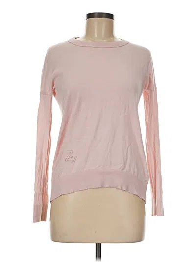 Pre-owned Zadig & Voltaire Pullover Sweater In Pink