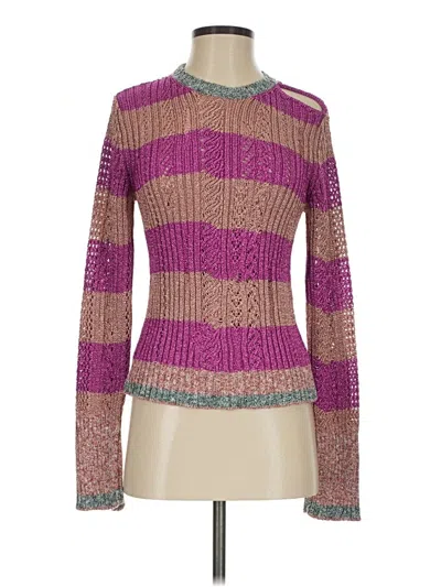 Pre-owned Zadig & Voltaire Pullover Sweater In Purple