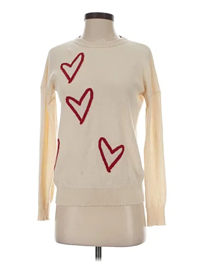 Pre-owned Zadig & Voltaire Pullover Sweater In White