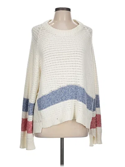 Pre-owned Zadig & Voltaire Pullover Sweater In White