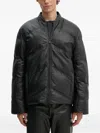 Zadig & Voltaire Quilted Leather Jacket In Black