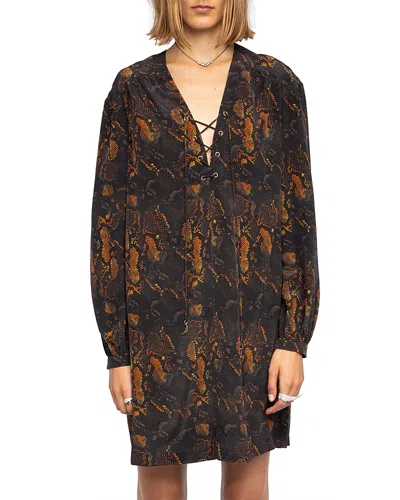 ZADIG & VOLTAIRE RAMELA SILK DRESS