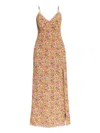 Zadig & Voltaire Womens Ecru Ramelil Floral-print Woven Maxi Dress Xs In Multi