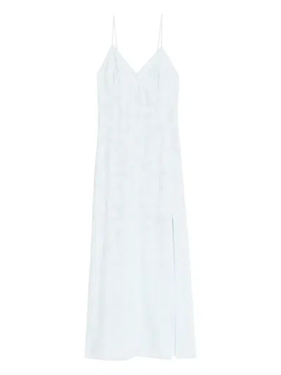 Zadig & Voltaire Ramelil Paisley-pattern Dress In Blue