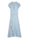 Zadig & Voltaire Randall Midi Dress In Blue