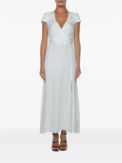 Zadig & Voltaire Rapazi Maxi Dress In White