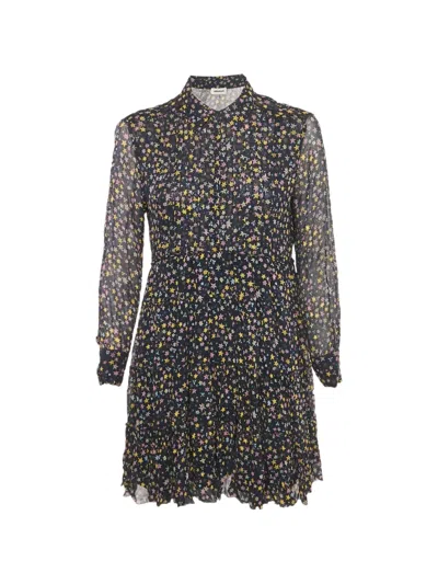 Pre-owned Zadig & Voltaire Rapidy Printed Mini Dress In Blue