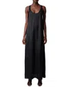 Zadig & Voltaire Rarys Satin Dress In Black