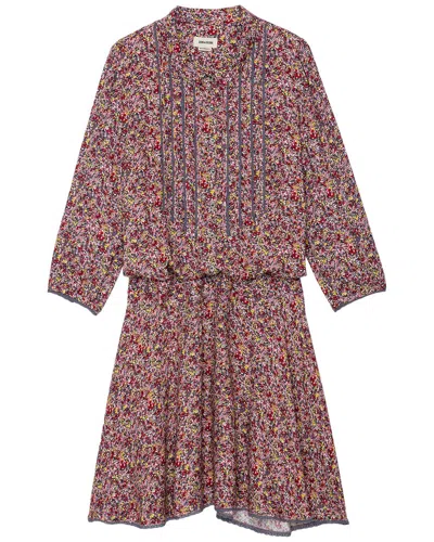 Zadig & Voltaire Raspail Dress In Multi