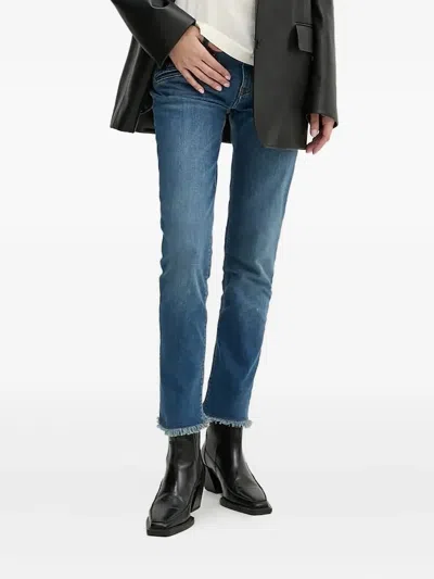 Zadig & Voltaire Raw-cut Jeans In Blue