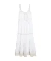 Zadig & Voltaire Relite Maxi Dress In White