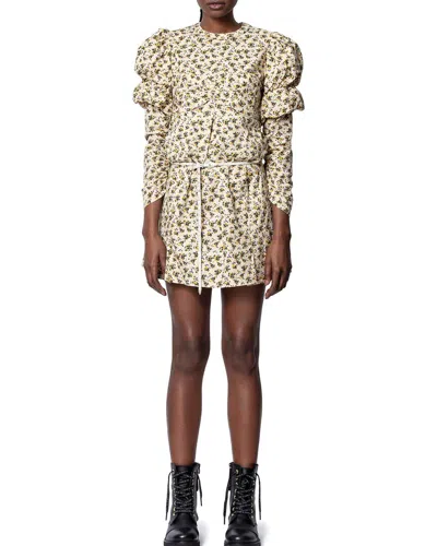 Zadig & Voltaire Rename Mini Dress In Neutral