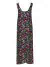 Zadig & Voltaire Renzo Lace-panel Floral-print Maxi Dress In Multi