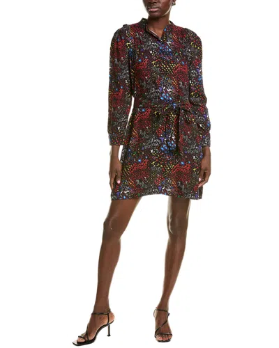 Zadig & Voltaire Retouch Glam Rock Mini Dress In Black