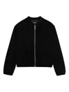 Zadig & Voltaire Rhinestone-embellished Bomber Jacket In Black