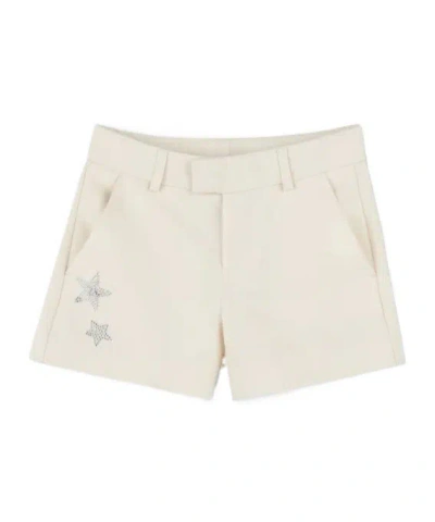 Zadig & Voltaire Rhinestone-embellished Shorts In White