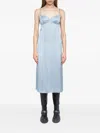 Zadig & Voltaire Rialta Midi Dress In Gray