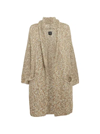 Pre-owned Zadig & Voltaire Ribbed Cardigan In Brown