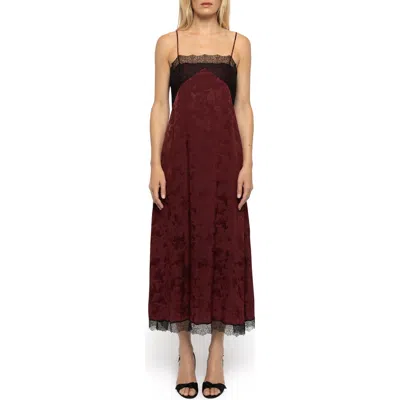 Zadig & Voltaire Ridar Jac Horses Silk Slipdress In Multi