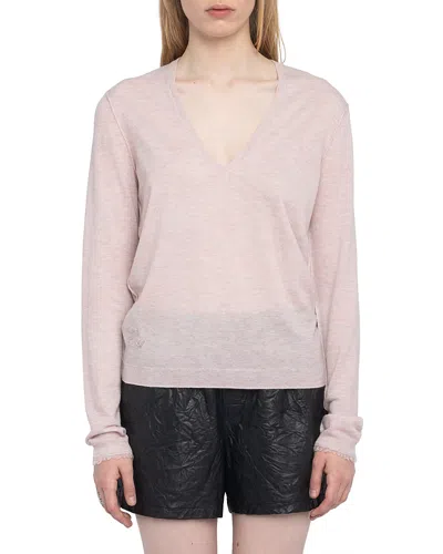 ZADIG & VOLTAIRE RIVY CASHMERE SWEATER