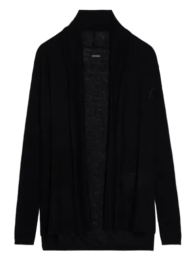 Zadig & Voltaire Robyn Cardigan In Black