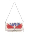 Zadig & Voltaire Rock America Crossbody Bag In White