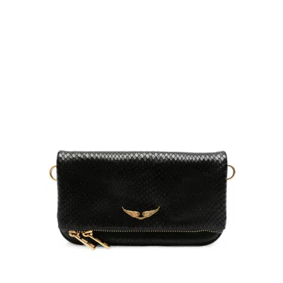 Zadig & Voltaire Zadig&voltaire Rock Clutch In Black