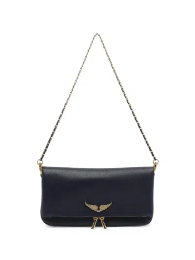 Zadig & Voltaire Rock Clutch In Black