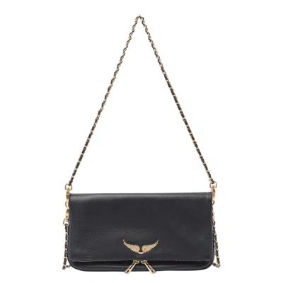 Zadig & Voltaire Rock Crossbody Bag In Black