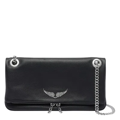 Zadig & Voltaire Rock Crossbody Bag In Black