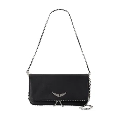Zadig & Voltaire Zadig&voltaire Rock Crossbody In Black