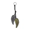 Zadig & Voltaire Zadig&voltaire Rock Feather Keychain In Brown
