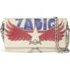 Zadig & Voltaire Rock Grained Leather America Flash Crossbody