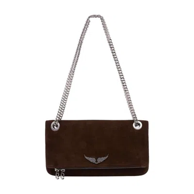 Zadig & Voltaire Zadig&voltaire Rock Ii Crossbody In Brown